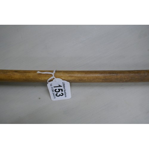 153 - Unusual walking stick with bendy shaft