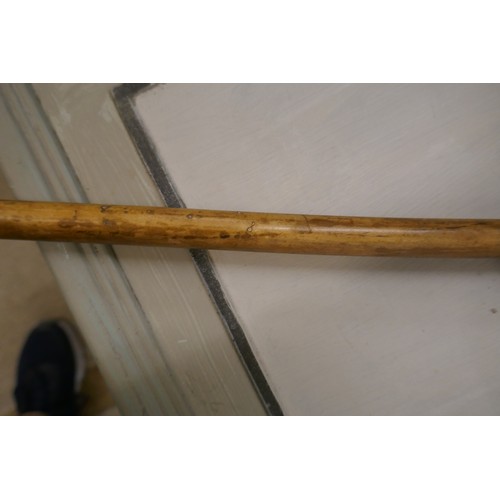 153 - Unusual walking stick with bendy shaft