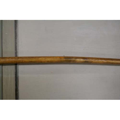 153 - Unusual walking stick with bendy shaft