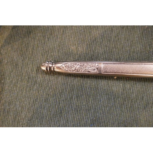 87 - 3 reproduction German daggers & generals baton