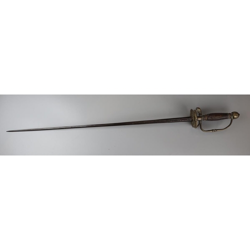 104 - Original English/French 18thC small sword/court sword