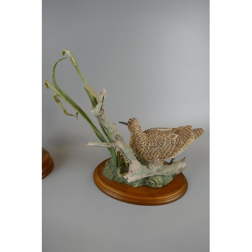 114 - Collection of 6 large ornamental bird figures