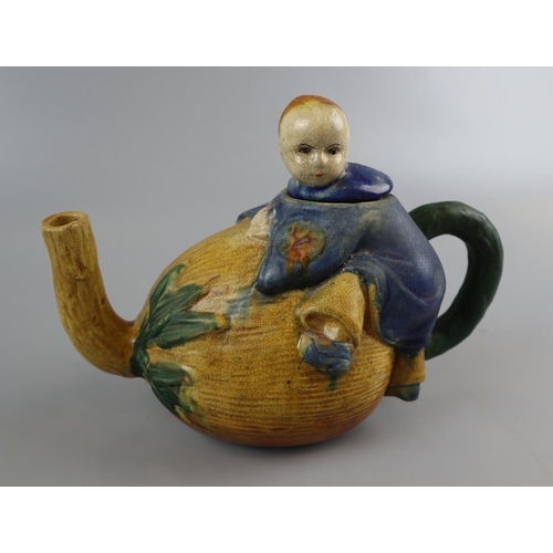 127 - Antique chinese teapot