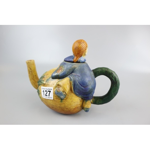 127 - Antique chinese teapot