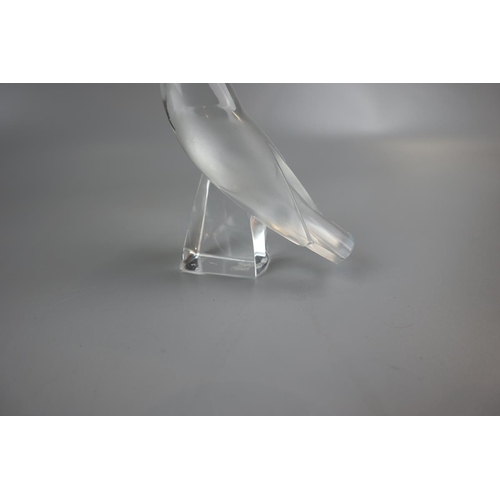 130 - Lalique bird figure - Approx. H: 11.5cm