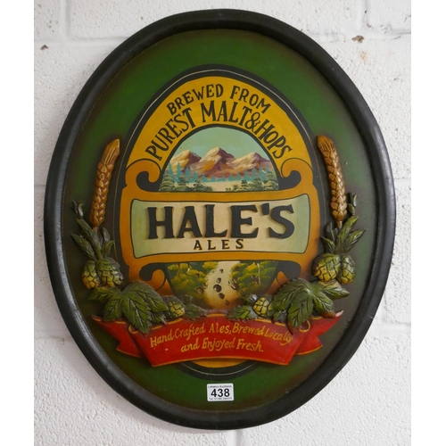 438 - Pub sign - Hales Ales