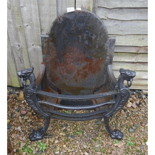 450 - Cast iron fire basket