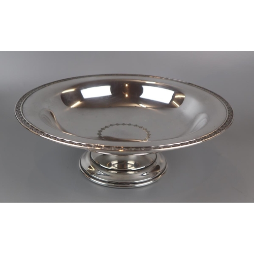 6 - Mappin & Webb silver plate tazza