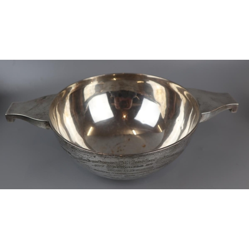 7 - Hallmarked silver bowl - Approx 657g