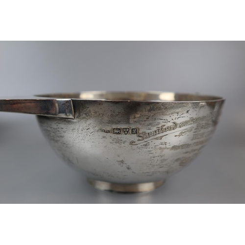 7 - Hallmarked silver bowl - Approx 657g