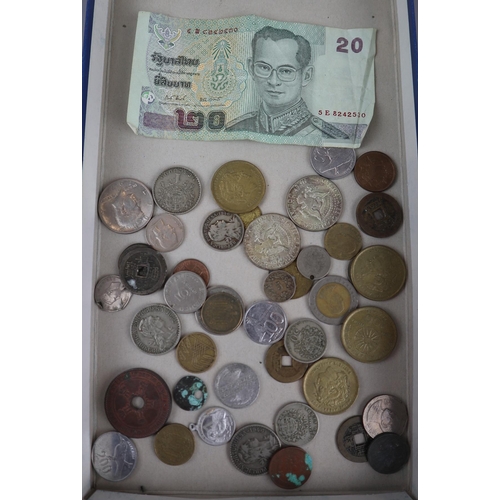 76 - Collection of coins and notes