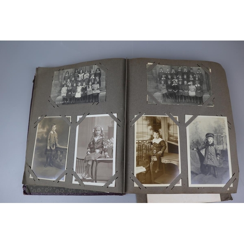 78 - Postcard album to include Victorian examples