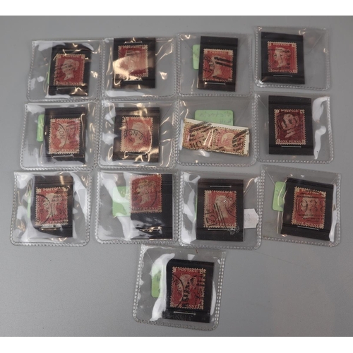 94 - Collection of Penny Red stamps