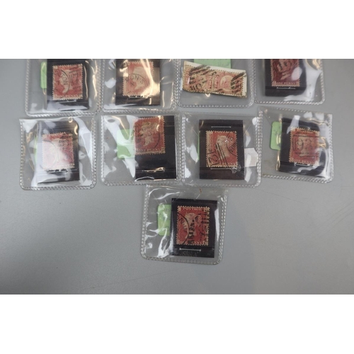 94 - Collection of Penny Red stamps