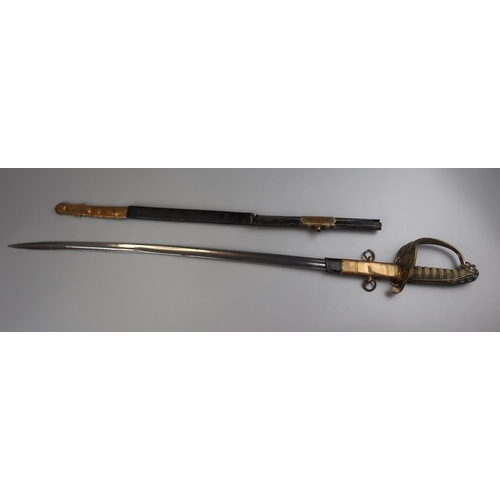 123 - Early 19th century Royal Navy sword