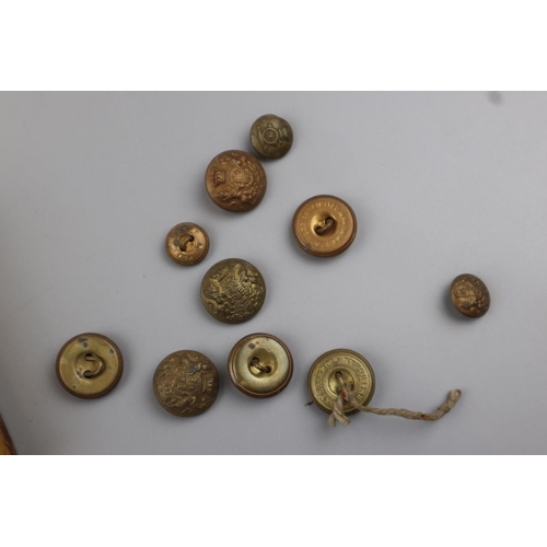 70 - Collection of military buttons