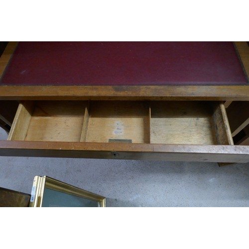 508 - Teak home office - Approx (when closed) W: 84cm x D: x 53cm H: 113cm