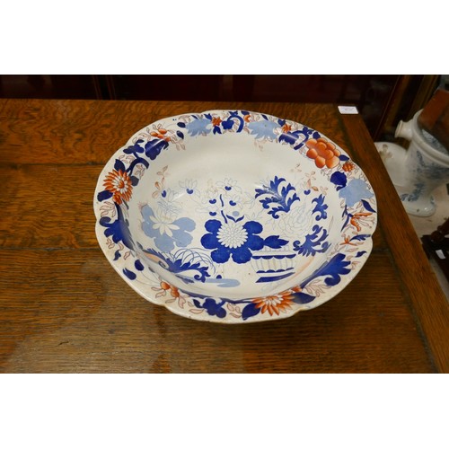 511 - Masons jug wash bowl and soap dish