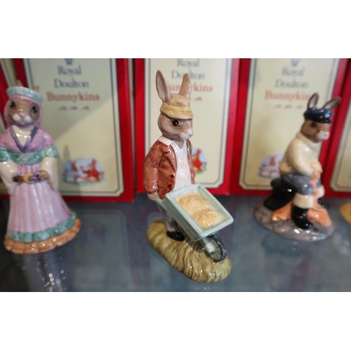 116 - 5 Royal Doulton Bunnykins figures with original boxes