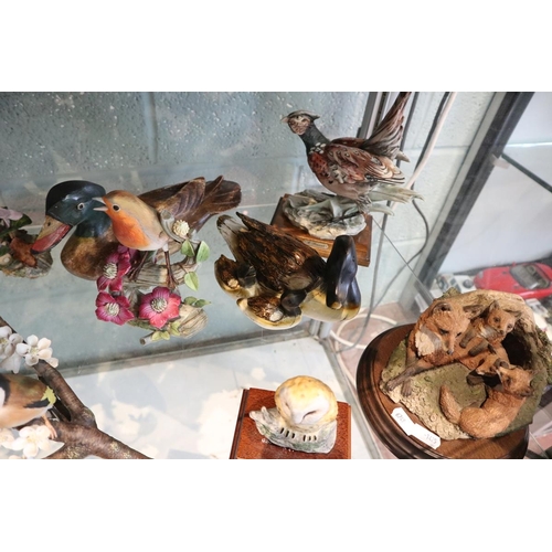 118 - Collection of ceramic bird figures