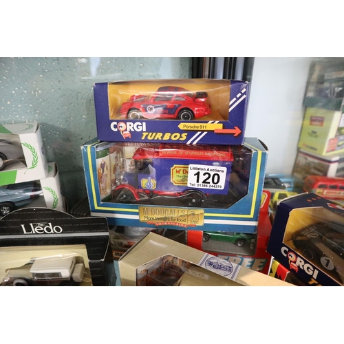 120 - Collection of diecast vehicles to include Corgi Matchbox etc