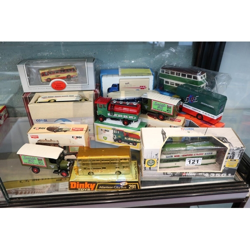 121 - Collection of diecast vehicles to include Corgi Dinky etc