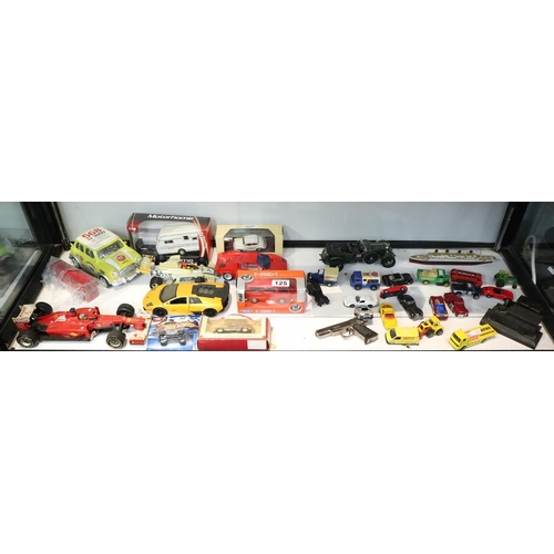 125 - Collection of diecast cars to include Corgi