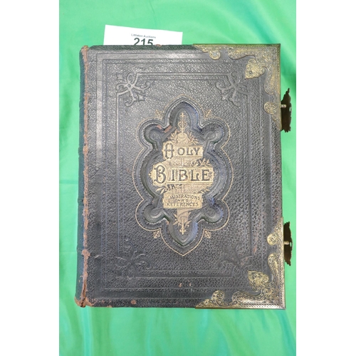 215 - Large family holy bible