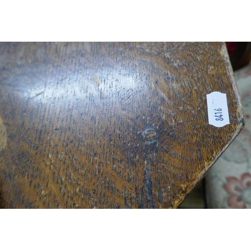 219 - Carved oak hall table - Approx. size W:82cm D:41cm H:74cm