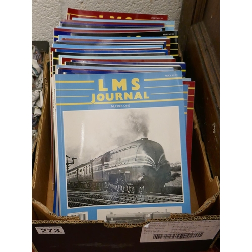 273 - Collection of British Rail L.M.S journals No's 1-33