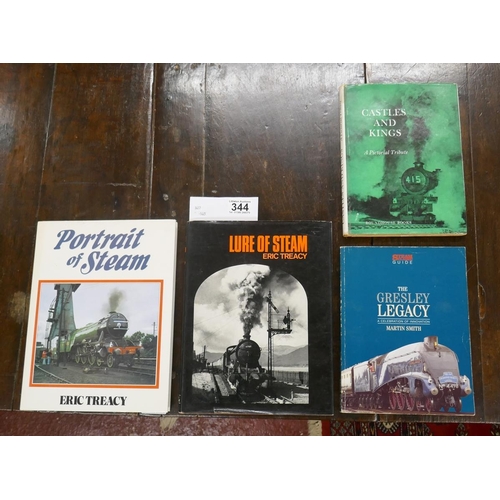344 - Collection of railway books