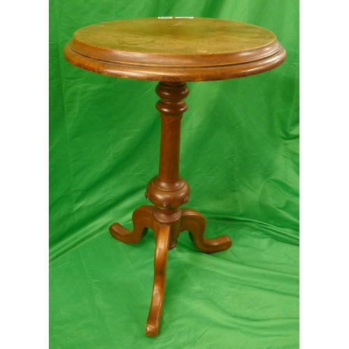 383 - Antique mahogany tripod table