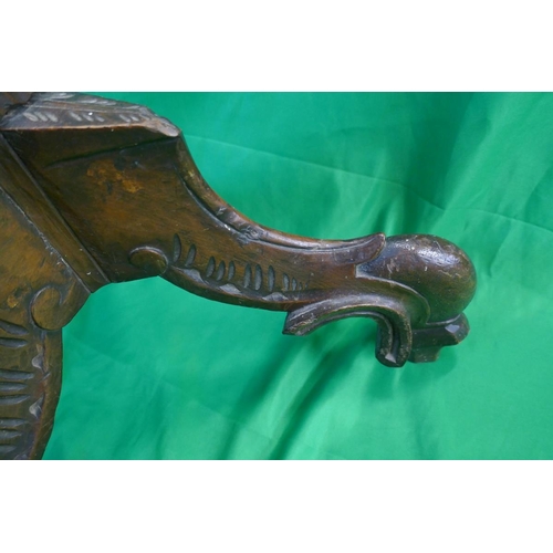 405 - Fine 19thC Italian carved Torchère - Approx. height 92cm