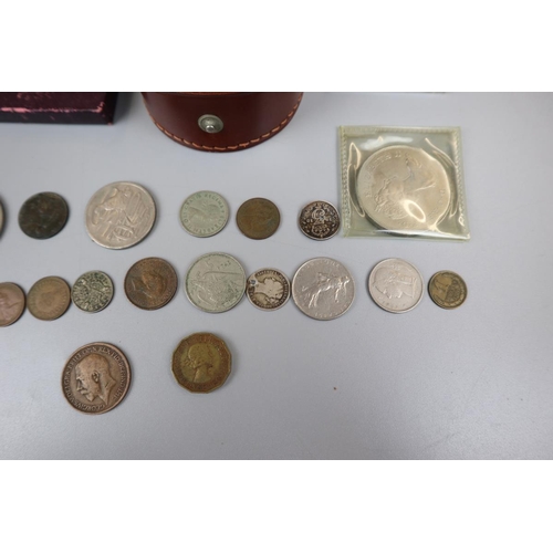 70 - Collection of coins to include silver examples