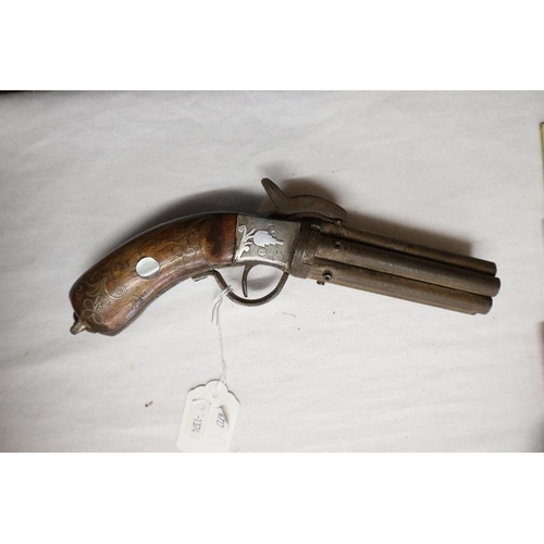 81 - Antique pepper pot pistol