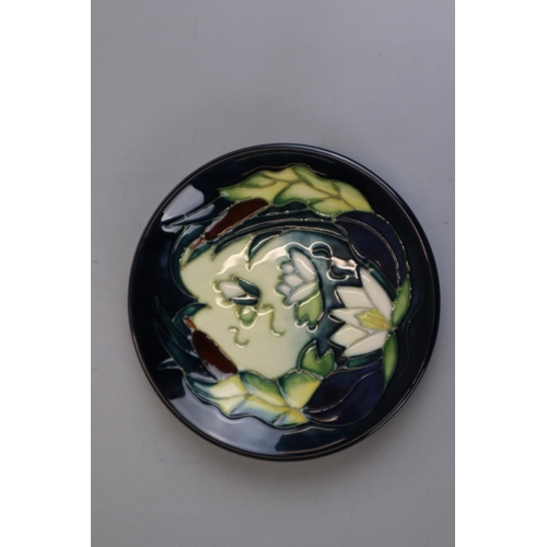 150 - Moorcroft pin dish - Lamia - Various imprinted & painted marks