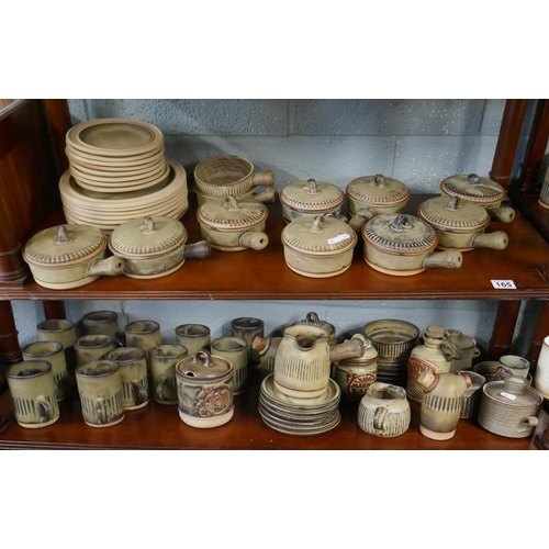 165 - Tremar Pottery dinner service & coffee set