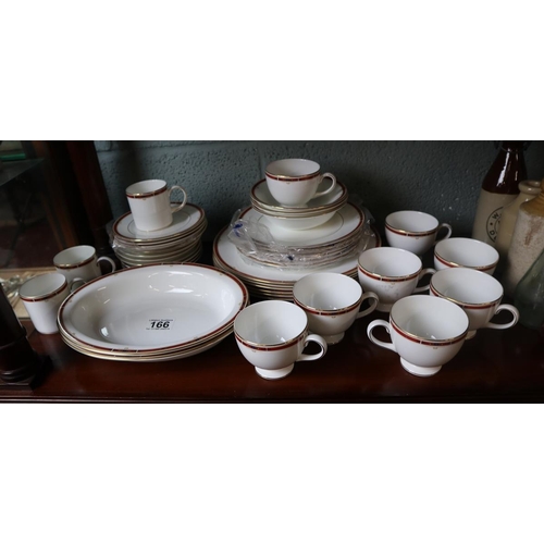 166 - Collection of Wedgwood Colorado pattern