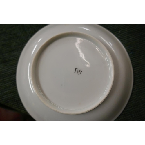 188 - Oriental eggshell porcelain tea service - Crane pattern