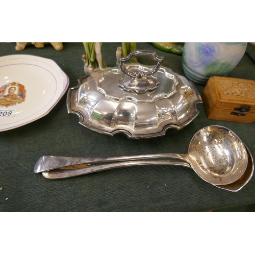 208 - Collectables to include Victorian jardinière stand and SilvaC