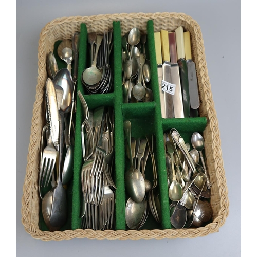 215 - Collection of flatware