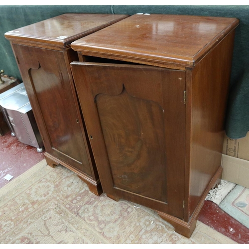 218 - Pair of Victorian bedside cabinets