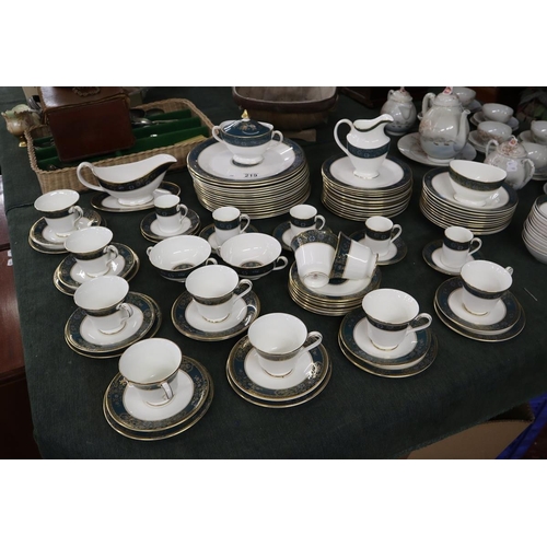 219 - Large collection of Royal Doulton Carlyle pattern china