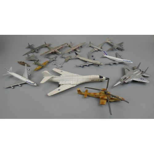 227 - Collection of diecast aircraft to include mostly Dinky