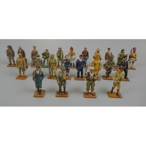 233 - Collection of Delprado soldier figures