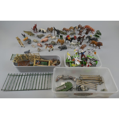 234 - Collection of Britains metal animals etc.