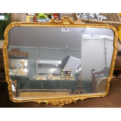 238 - Gilt framed mirror