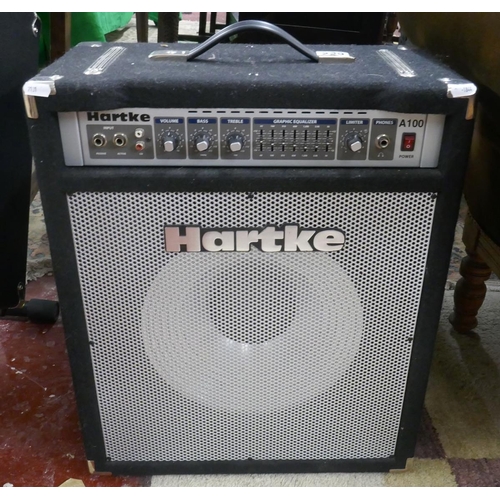 239 - Hartke 100 watt bass amp