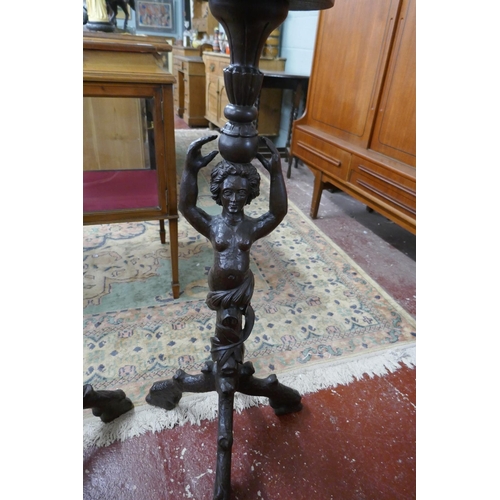 291 - Fine pair of 19thC Italian carved Torchères - Approx. height 92cm