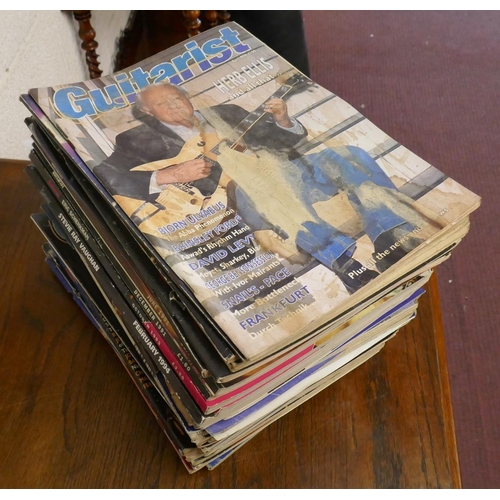 299 - Approx 40 guitar magazines